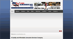 Desktop Screenshot of limoamerican.com